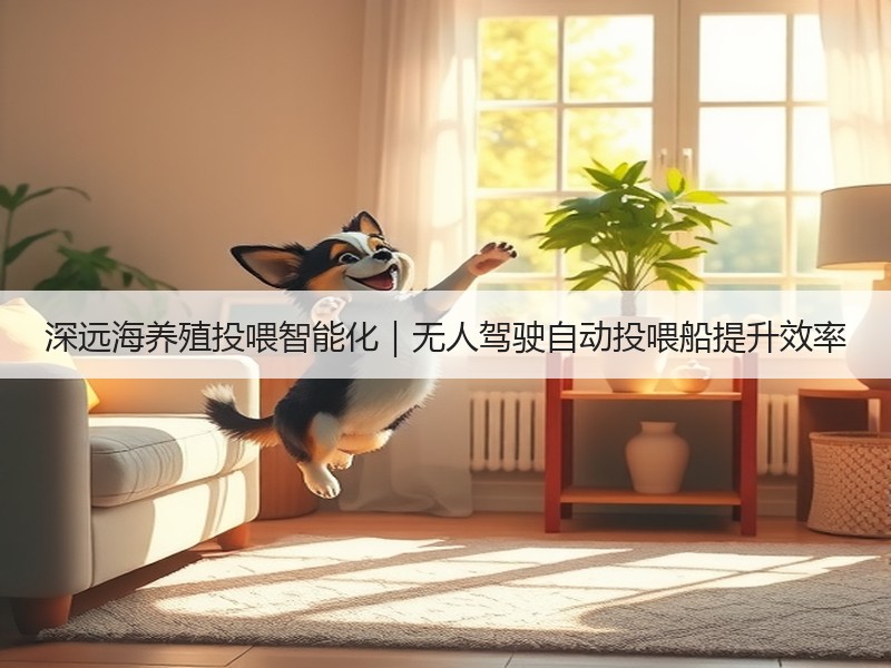 深远海养殖投喂智能化｜无人驾驶自动投喂船提升效率