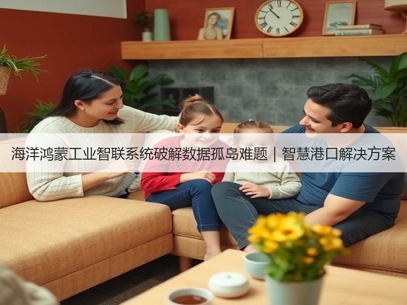 海洋鸿蒙工业智联系统破解数据孤岛难题｜智慧港口解决方案